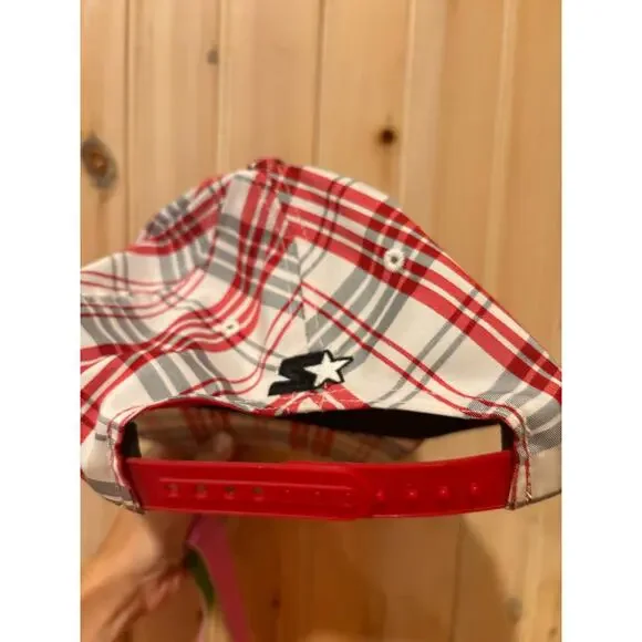 Nixon Red plaid hat - Picture 4 of 5